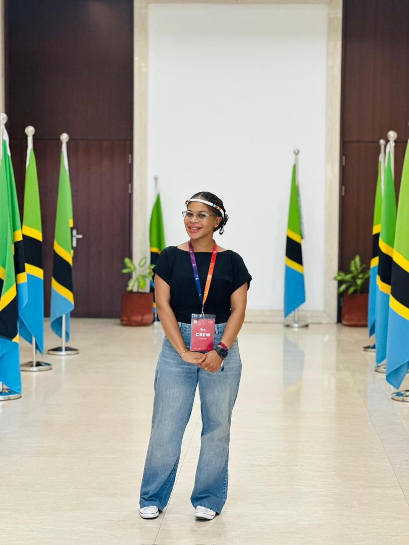 Founder Khadija Sinda at a national convening